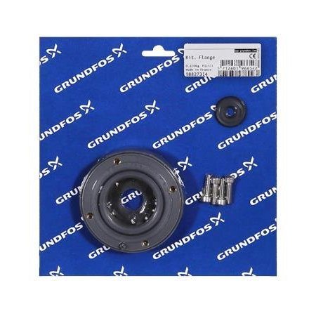 GRUNDFOS Kit, flange/safety diaph. L Dosing Pump Kits - Chemical Metering Pumps 98827314